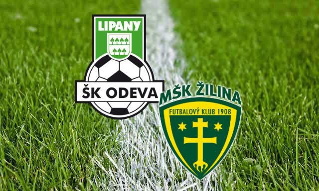 SK Odeva Lipany - MSK Zilina, ONLINE, Slovnaft Cup, Sep 2016