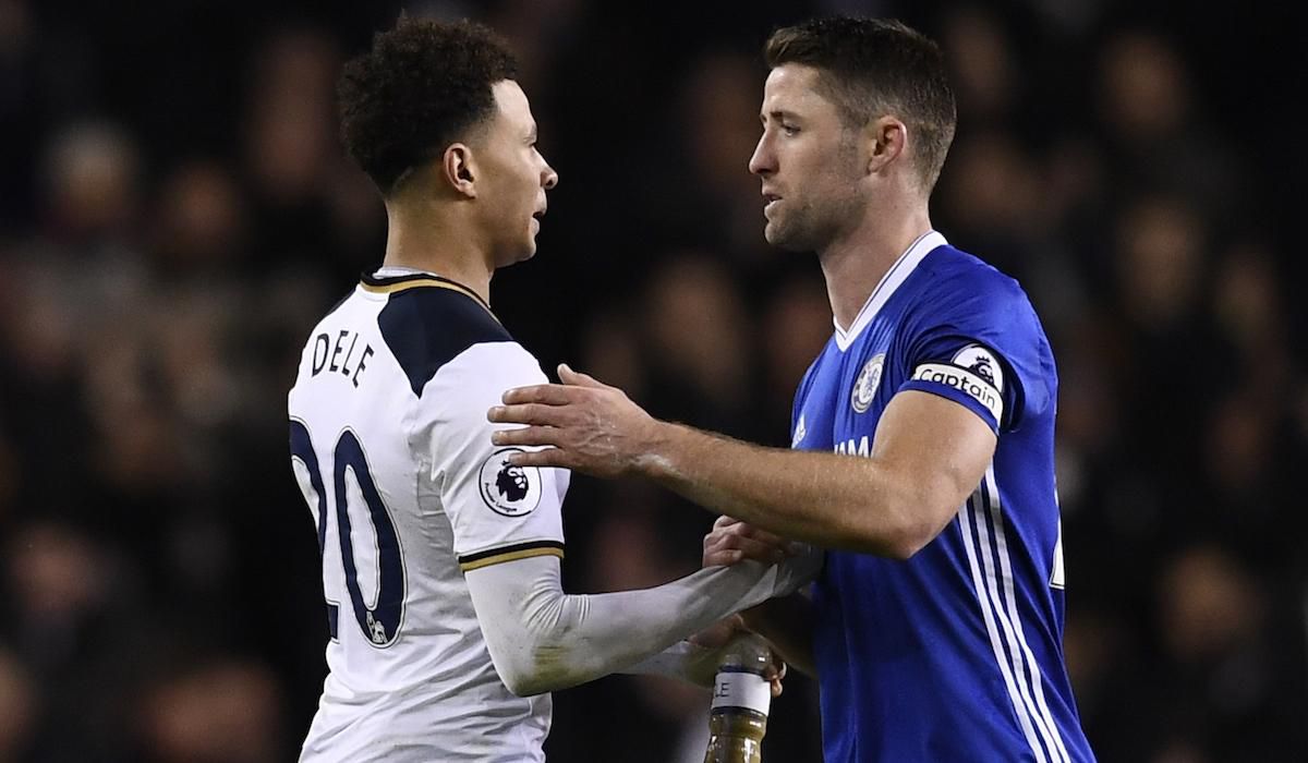 Tottenham, Dele Alli, Chelsea, Gary Cahill, jan17, reuters