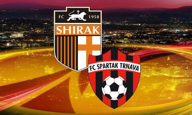Shirak Gjumri - Spartak Trnava, Europska liga, predkolo, ONLINE, Jul 2016