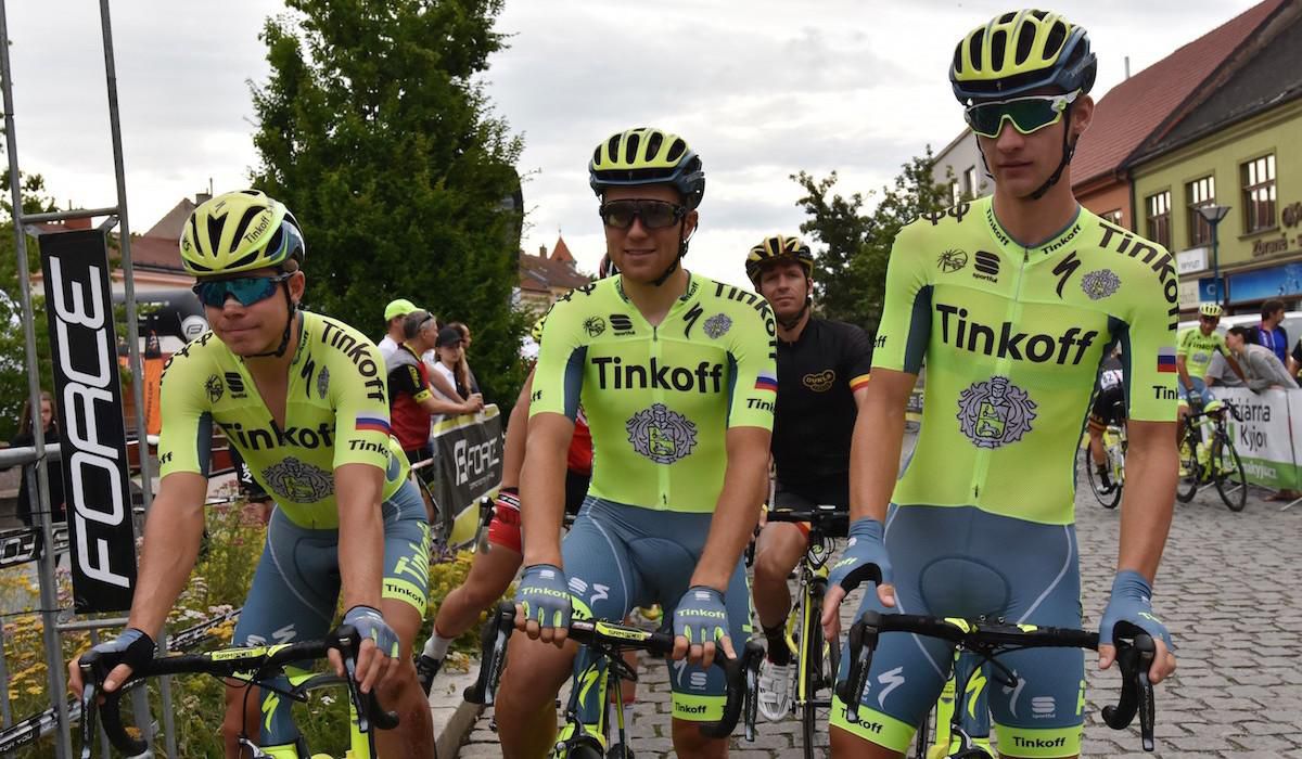 Juraj Sagan, Michael Kolar, Erik Baaka, Tinkoff, MSR, jun16