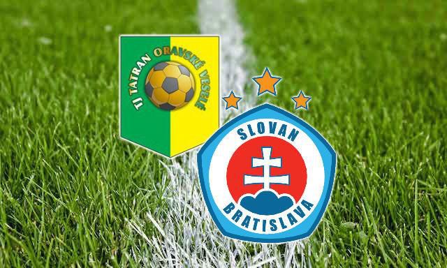 Tatran Oravske Vesele - Slovan Bratislava, ONLINE, Slovnaft Cup, Sep 2016