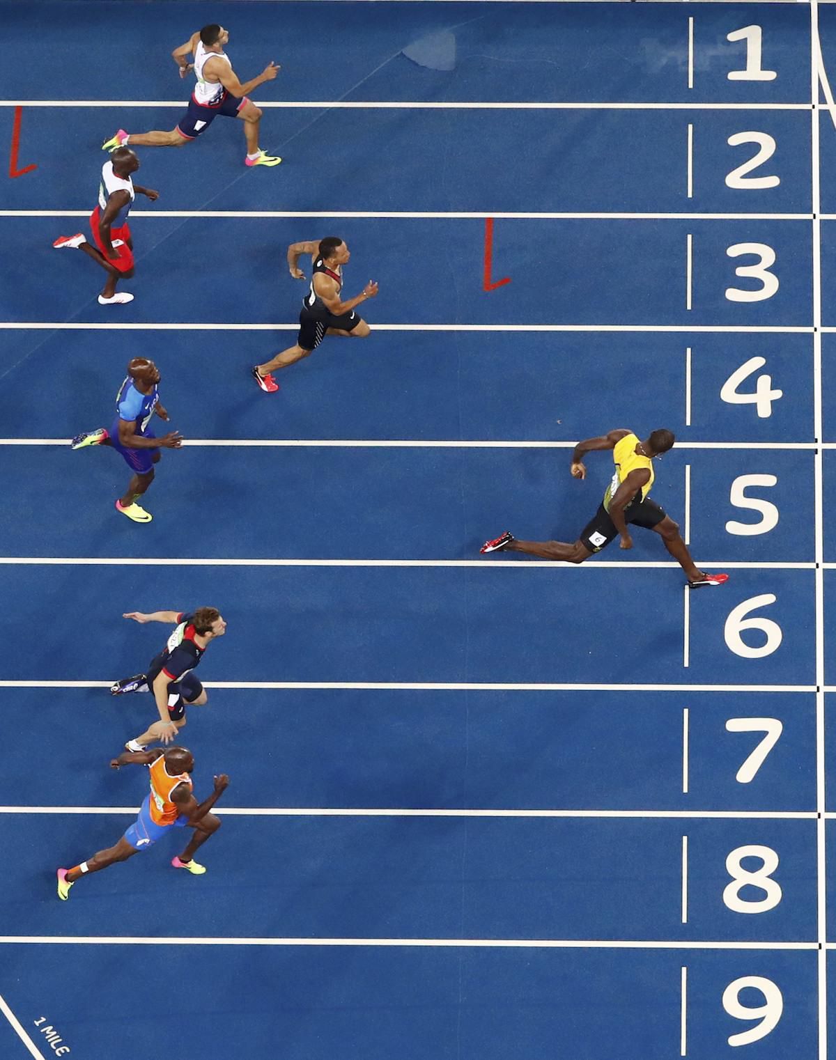 Usain Bolt, Jamajka, 200 m, victory, foto2, Rio 2016