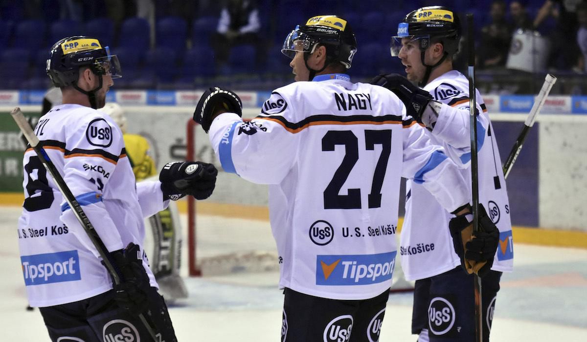 HC Kosice, Ladislav, Nagy, radost, gol, sep16, TASR