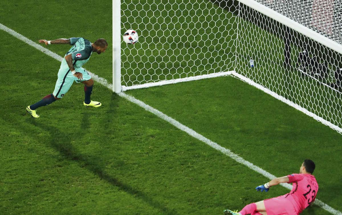 Ricardo Quaresma portugalsko hlavicka gol osemfinale euro jun2016