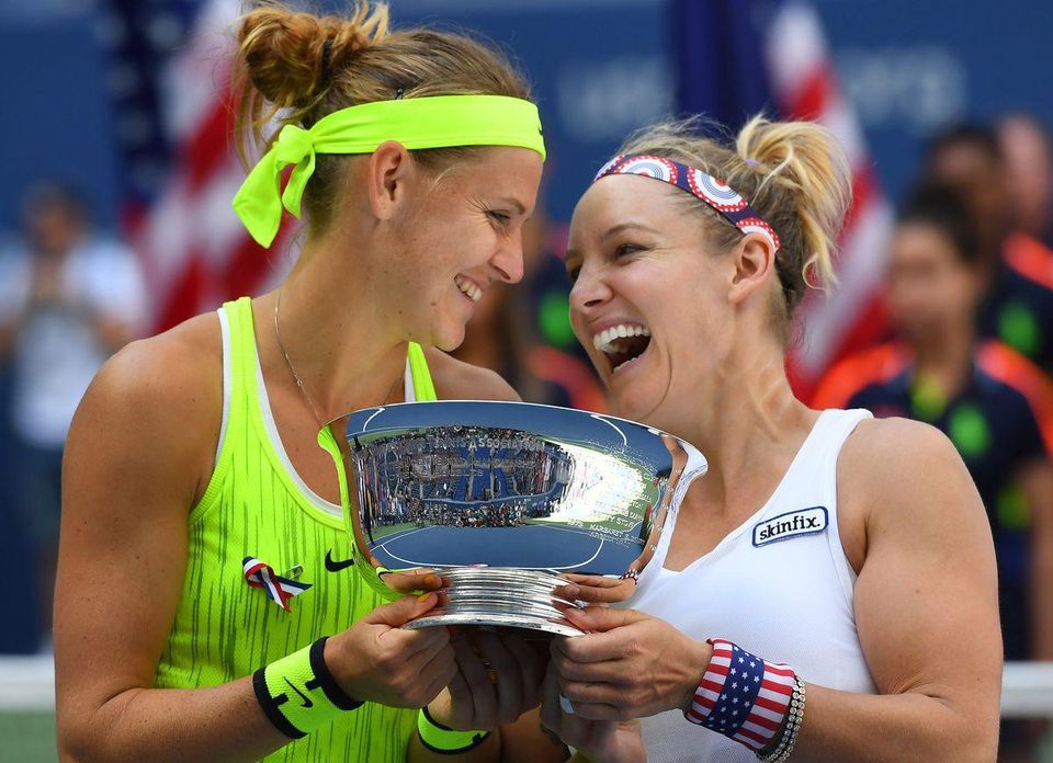 Lucie Safarova Bethanie Mattek Sandsova US Open sep16 Reuters