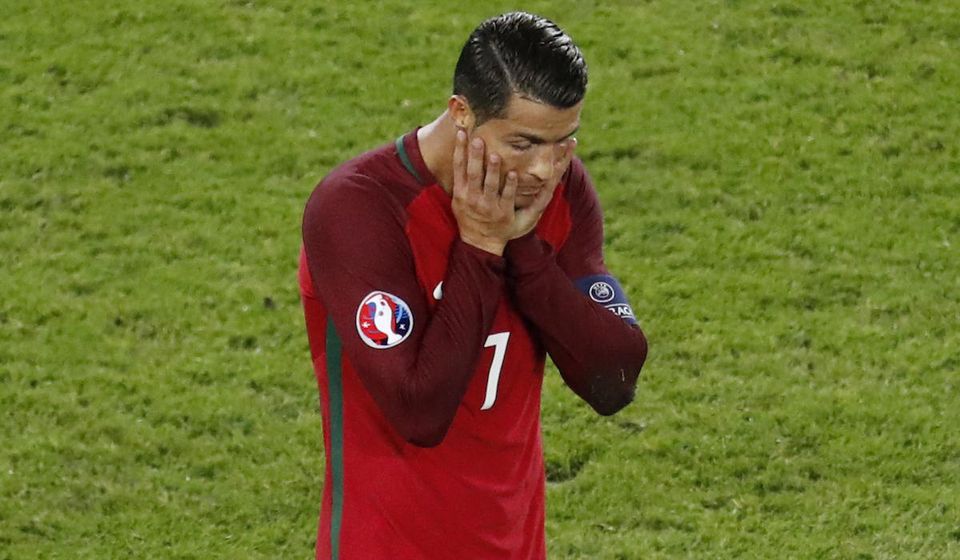Cristiano Ronaldo, Portugalsko, nieee, zufalstvo, EURO 2016