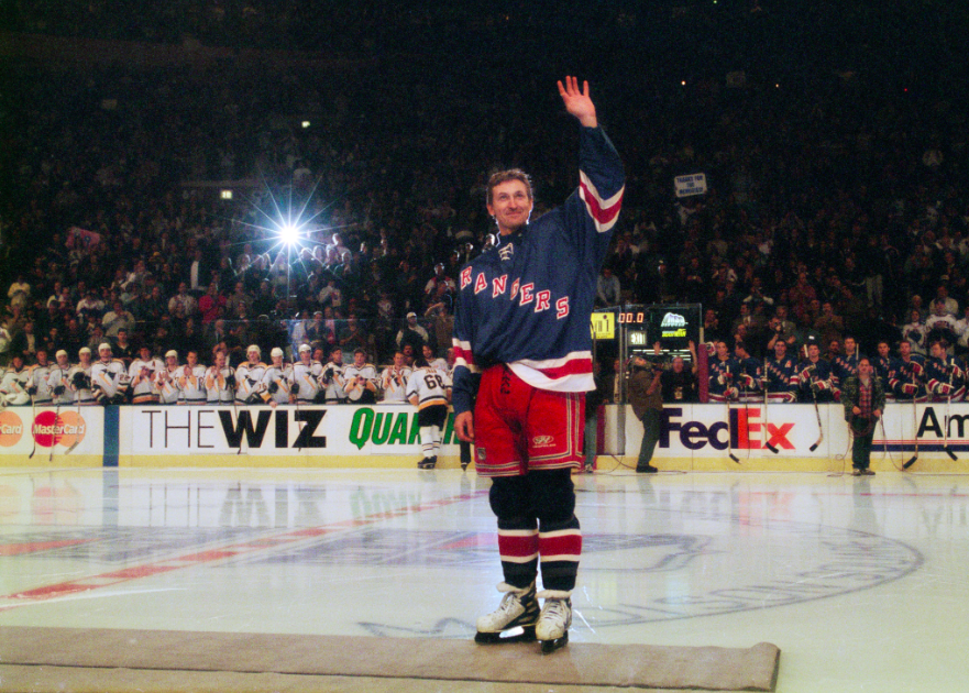 Kanadský hokejista Wayne Gretzky
