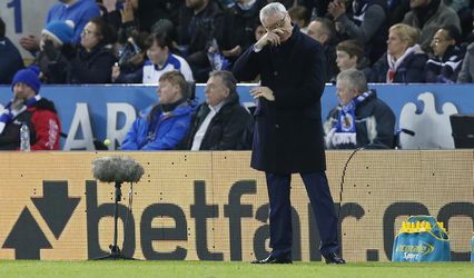 Dva góly Ranierimu nestačili, ofenzíva Leicesteru nemala svoj deň