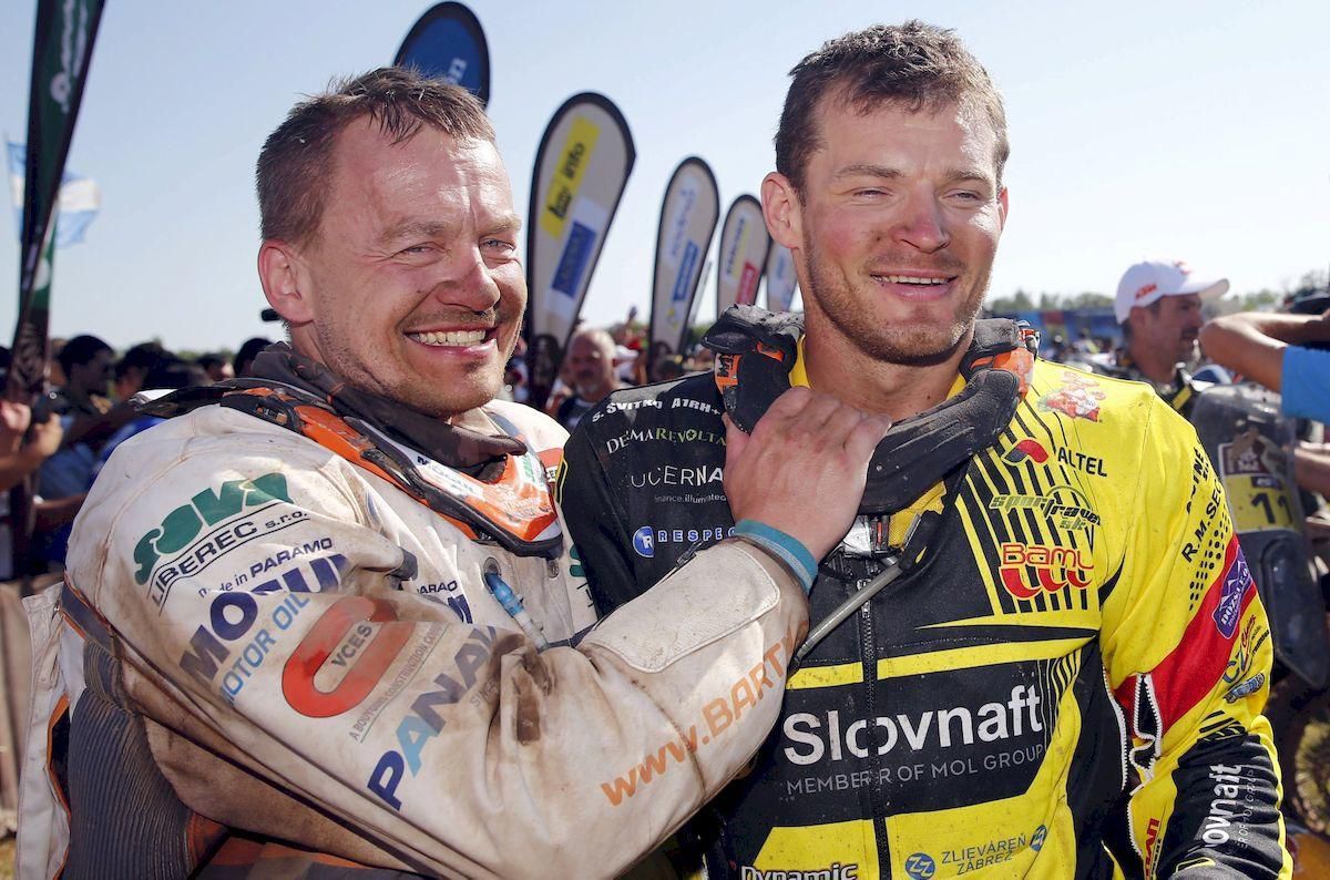 Stefan Svitko David Pabiska Dakar ciel jan16 Reuters