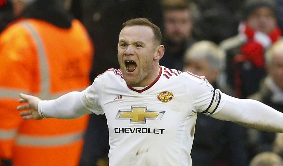 Wayne Rooney Manchester United gol jan16 Reuters