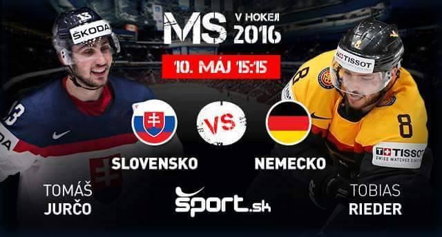 Slovensko Nemecko infografika ms2016 Sport.sk