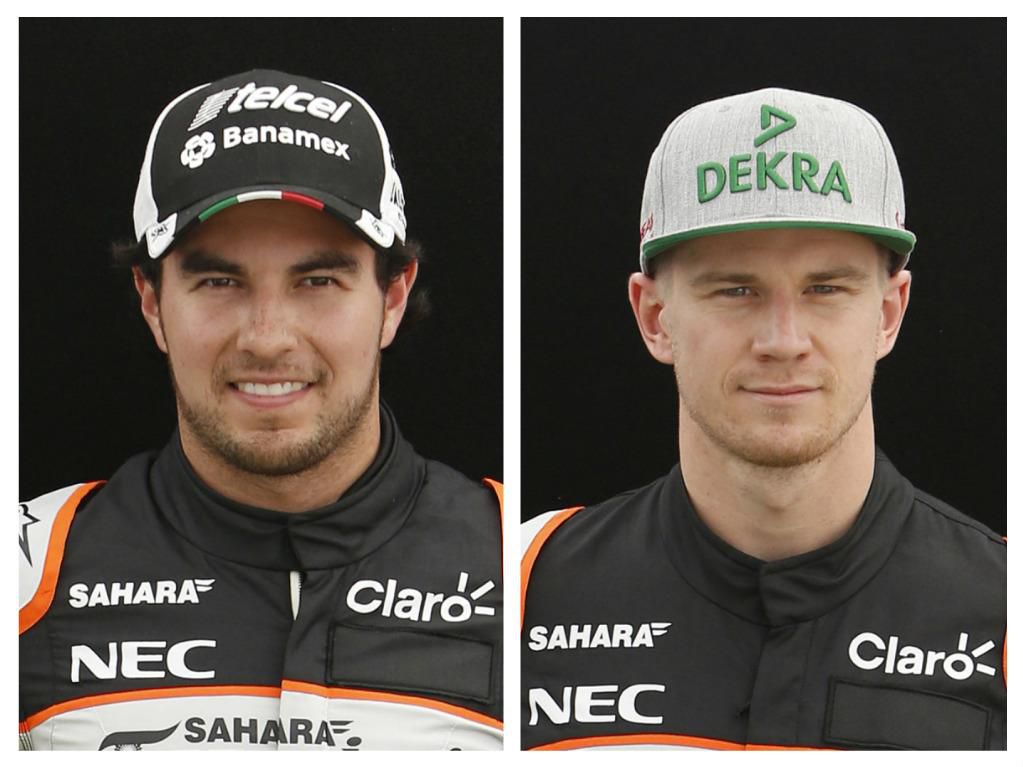 Force India, Sergio Perez, Nico Hulkenberg