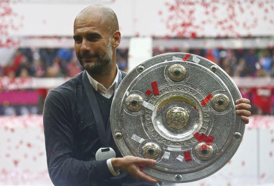 Bayern Mnichov Pep Guardiola titul maj16 Reuters