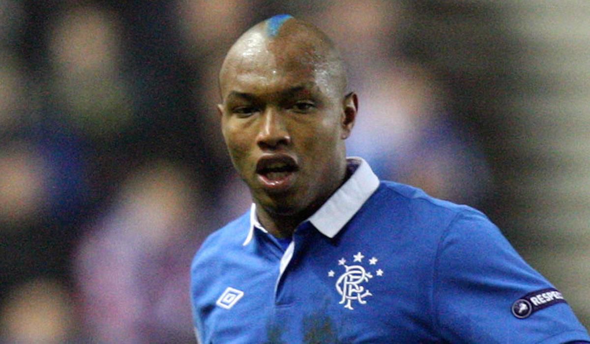 El Hadji Diouf, Glasgow Rangers, modre ciro, archivne foto