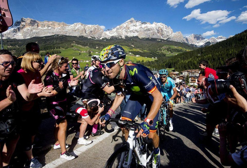 Alejandro Valverde Giro d Italia maj16 SITA
