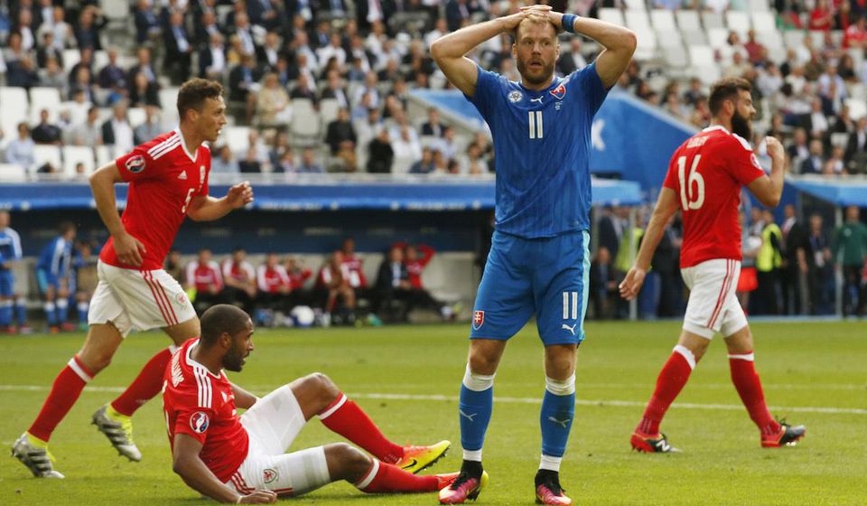 Slovensko, Wales, Adam Nemec, EURO 2016, jun16