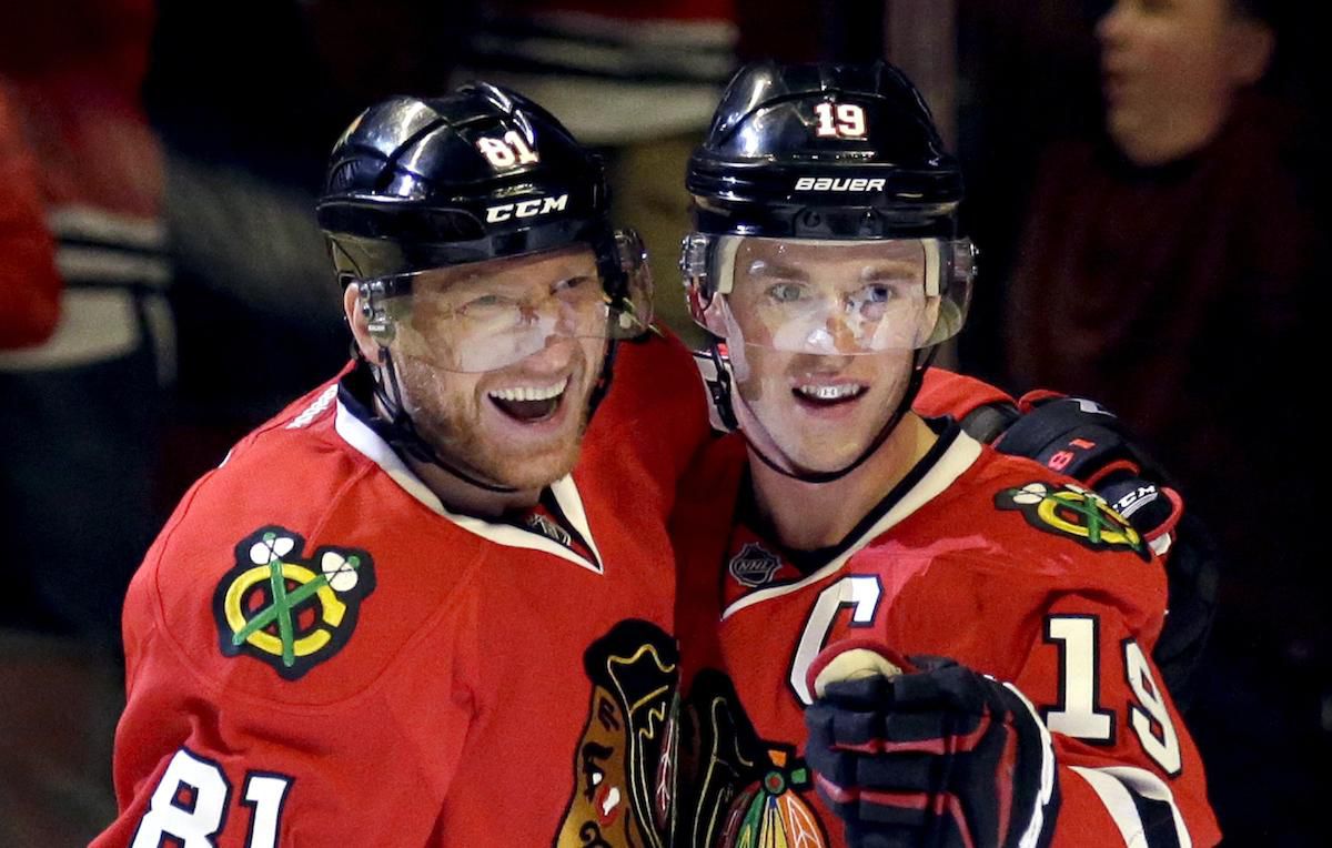 majo hossa, toews, nhl