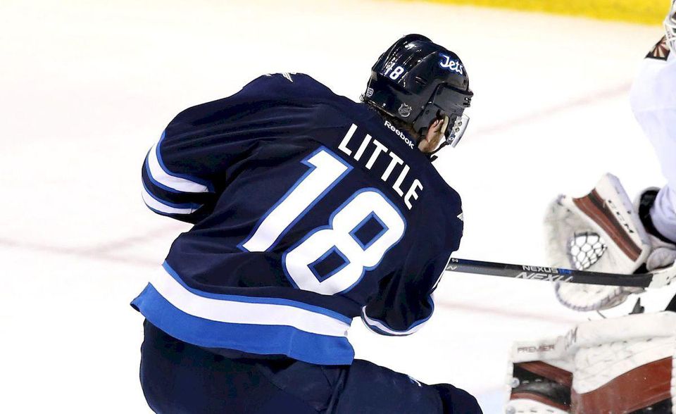 Bryan Little Winnipeg Jets feb16 Reuters