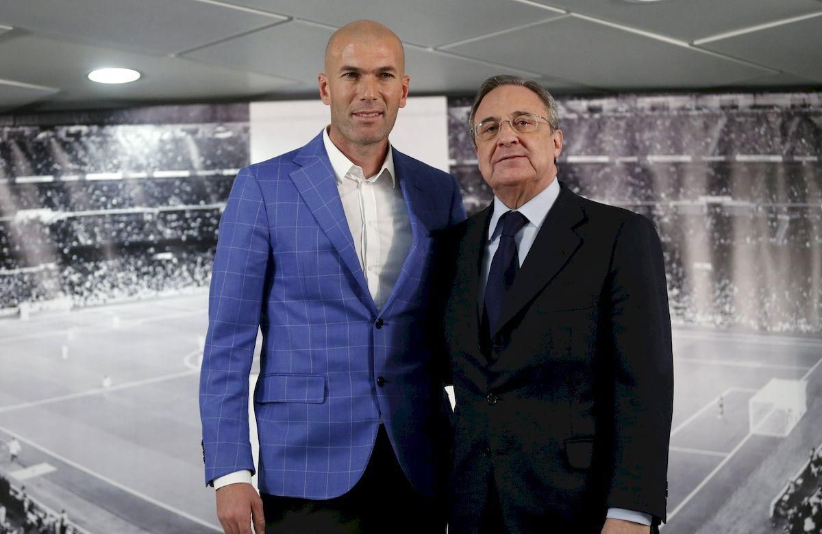 real_madrid_zinedine_zidane_florentino_perez_jan16_reuters