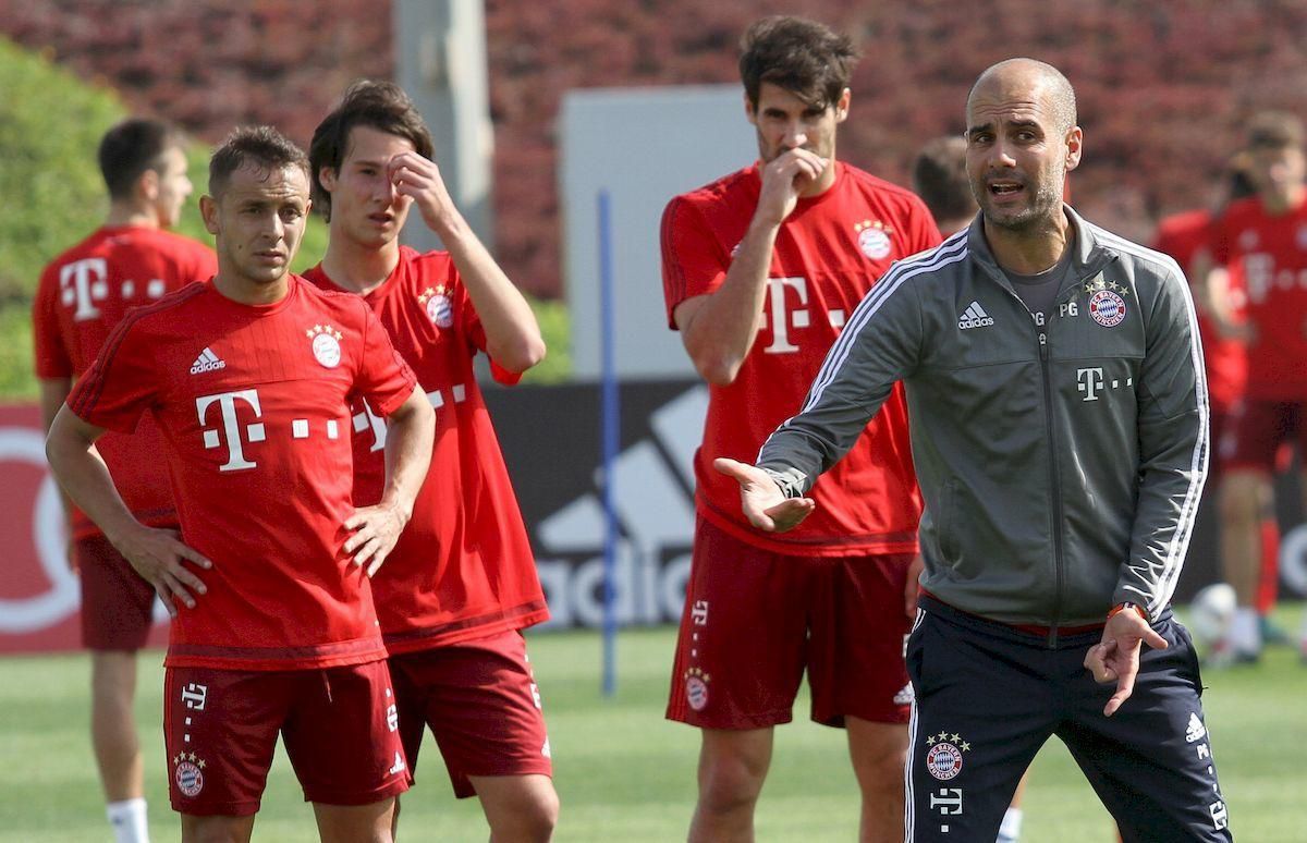Pep Guardiola Bayern Mnichov trening jan16 1 Reuters
