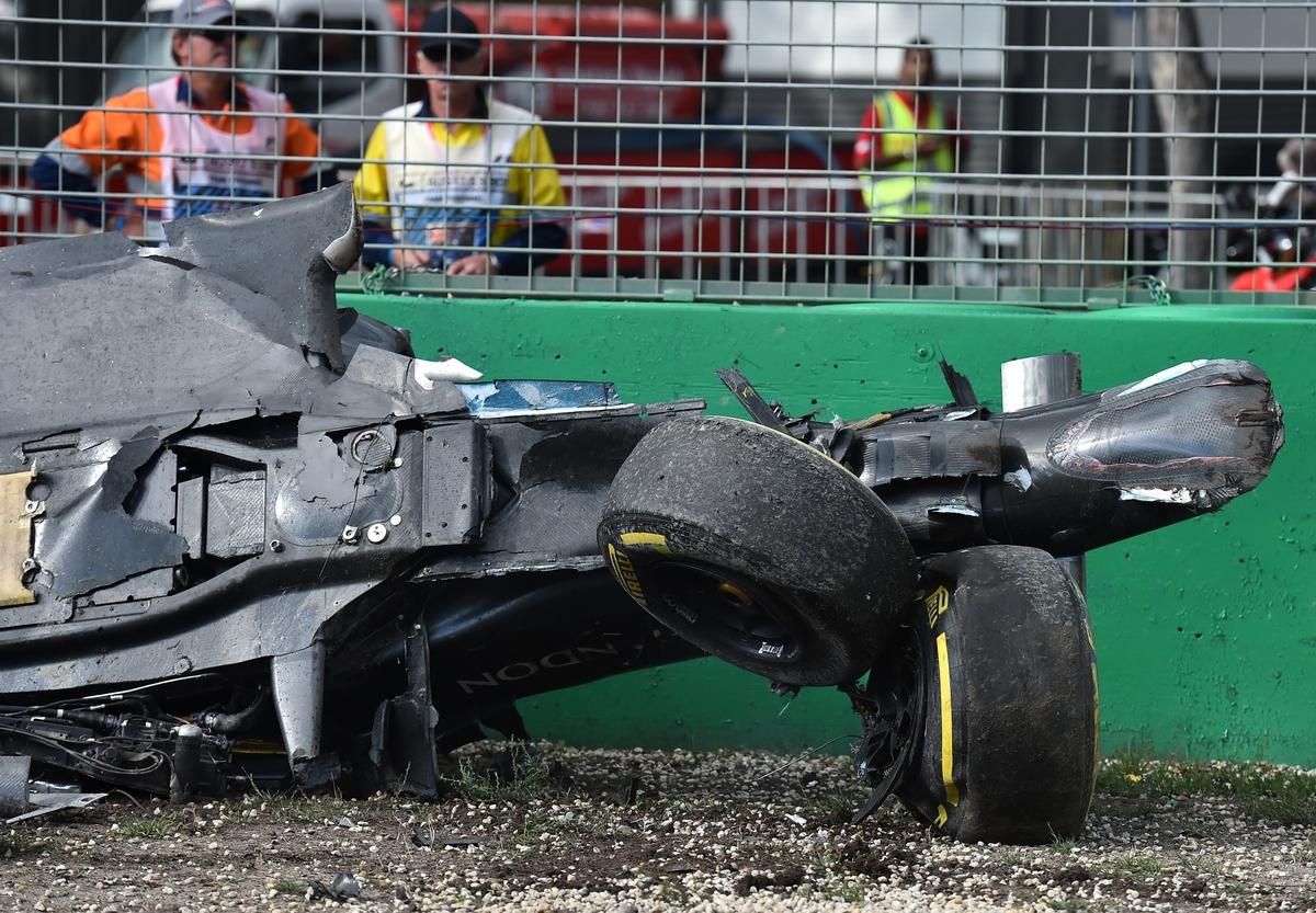 Fernando Alonso, McLaren, tazka havaria, Velka cena Australie, foto5, Mar2016