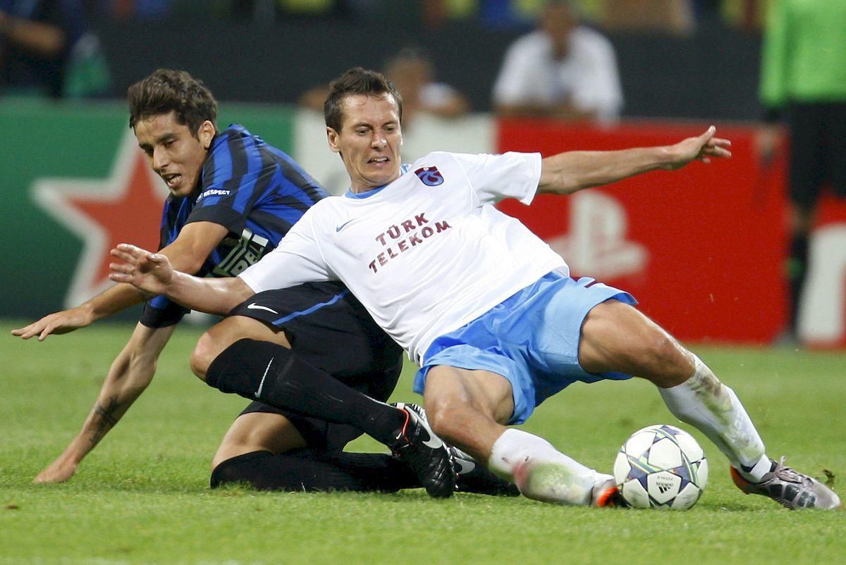 Trabzonspor Inter Milano Marek Cech sep11 TASR