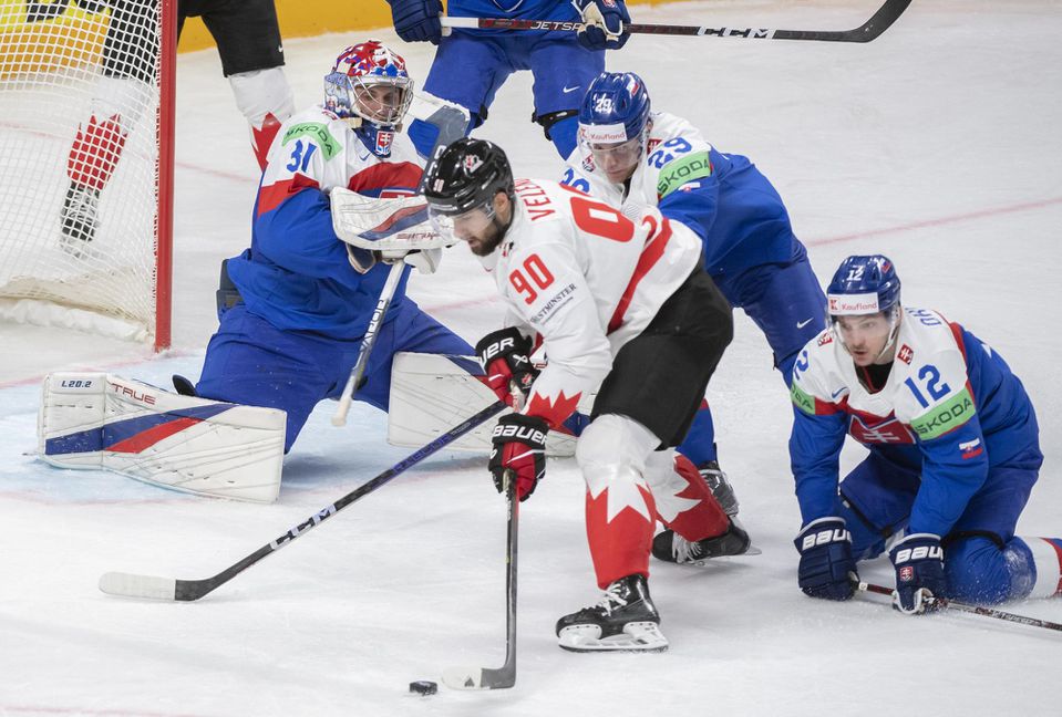 Slovensko - Kanada (MS v hokeji 2023)