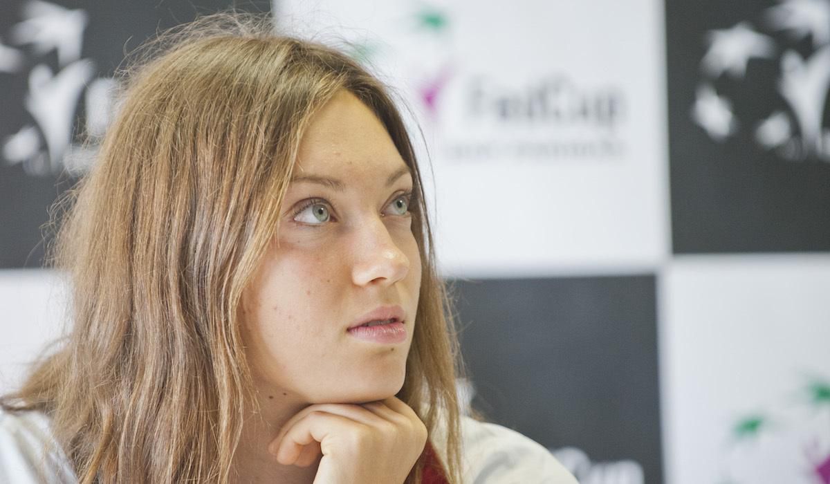Tereza Mihalikova, Fed Cup, Slovensko, tlacovka, Apr2016