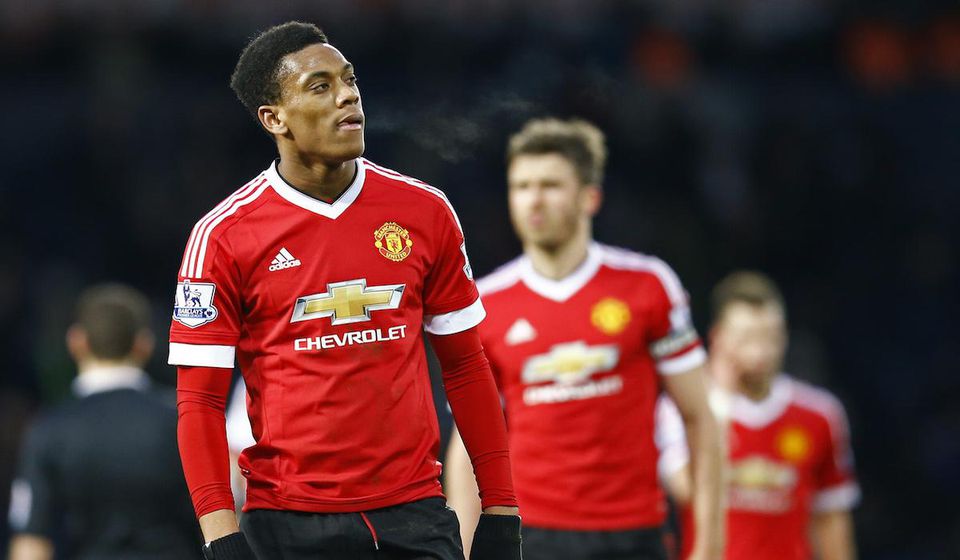 martial, manchester united, smutok