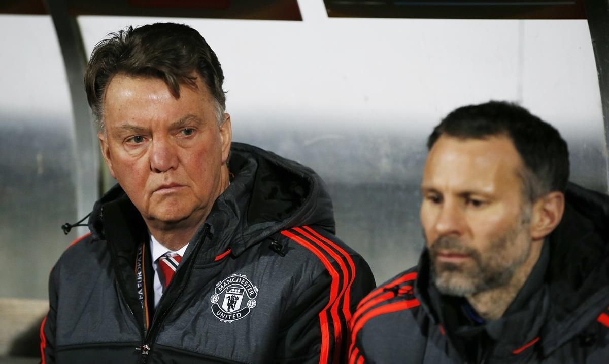 van gaal, giggs, man utd