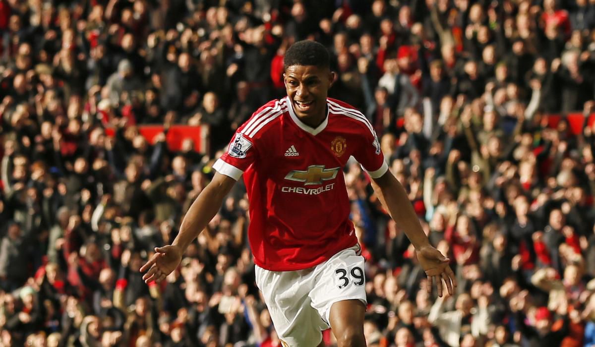 Manchester United, Marcus Rashford, feb16