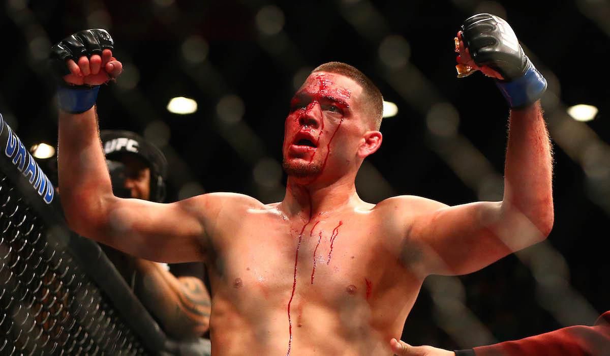 Nate Diaz, UFC, MMA, Welterova vaha, victory, Mar2016