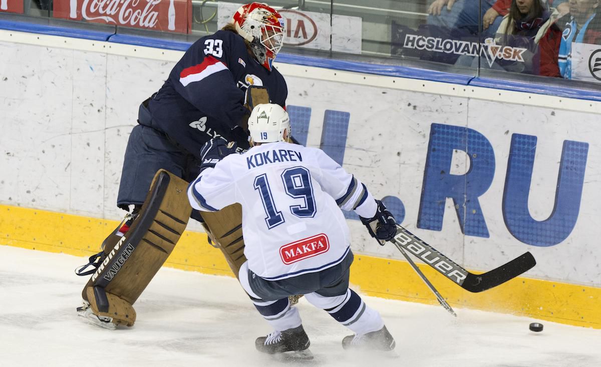 hc slovan bratislava - dinamo moskva