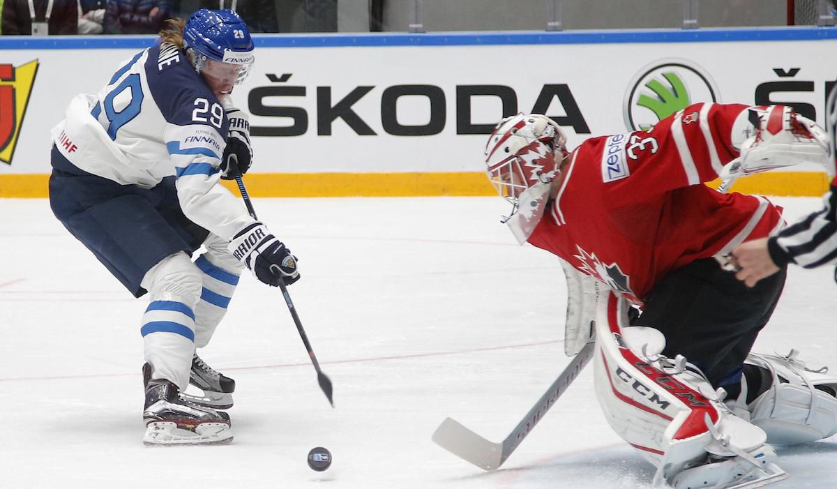 patrik laine cam talbot hokej ms