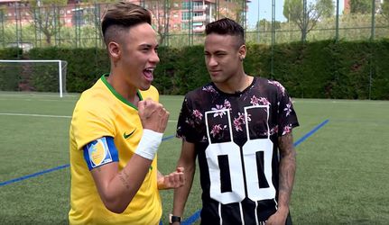 Video: Už aj Neymar stretol sám seba