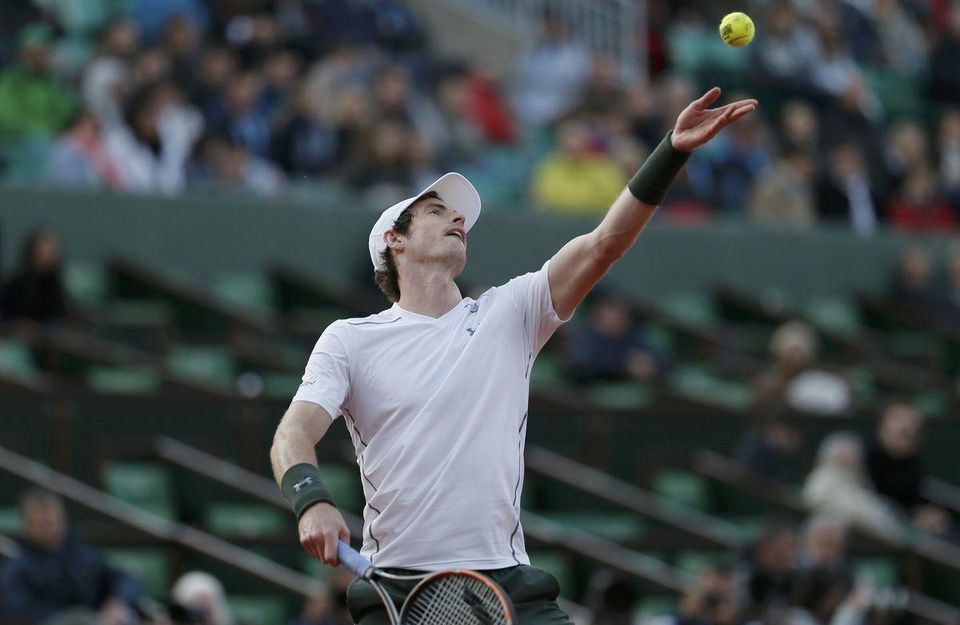 Andy Murray Roland Garros 1 kolo maj16 Reuters