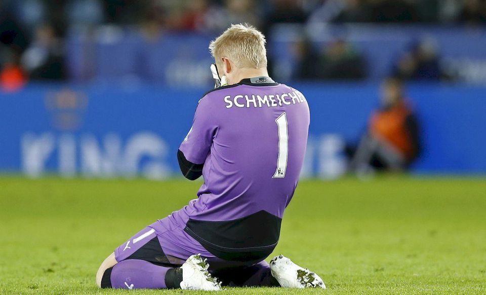 Leicester City Kasper Schmeichel mar15 Reuters