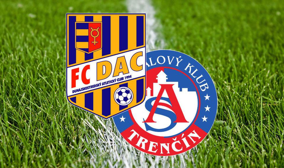 FC DAC Dunajska Streda, AS Trenčin, Fortuna liga, futbal, online, apr16