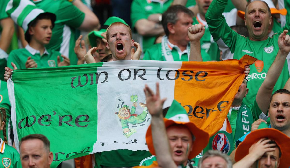 svedsko irsko euro 2016 fanusikovia vlajka