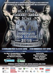 Predbežný program IFBB Diamond Cupu v Žiline