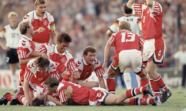 EURO 1992, hraci Danska sa tesia z vitazstva