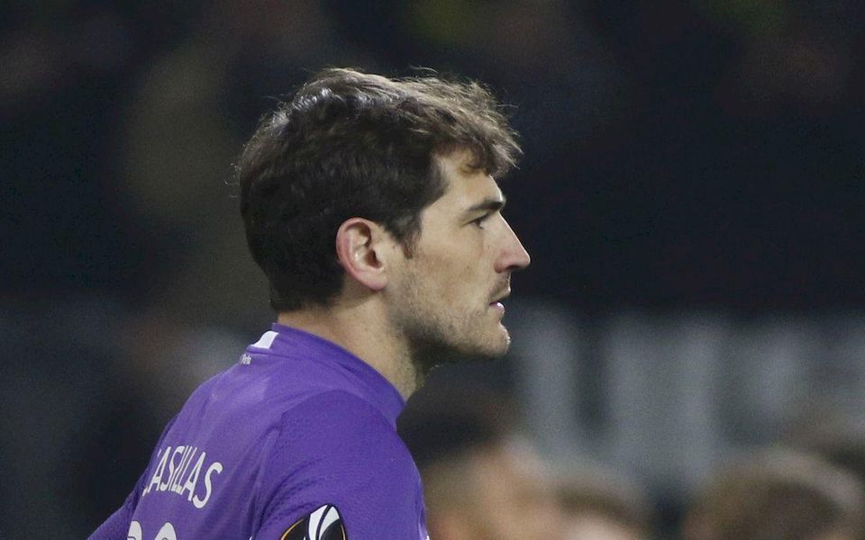 FC Porto Iker Casillas feb16 Reuters