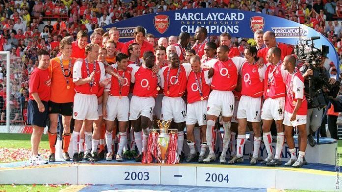 Arsenal Londyn titul 2004 arsenal.com