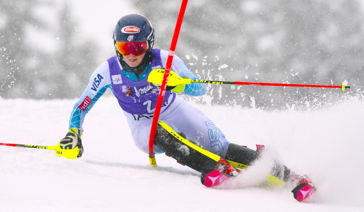 Mikaela Shiffrinova, slalom, 1. kolo, Jasna, Svetovy pohar, Mar2016