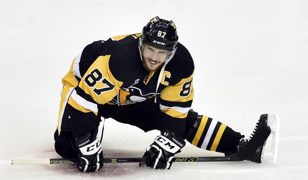 sidney crosby rozcvicka play-off