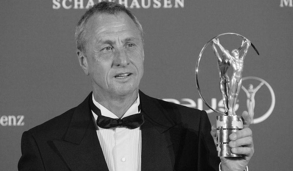 Johan Cruyff, ciernobiele, smrt, mar16