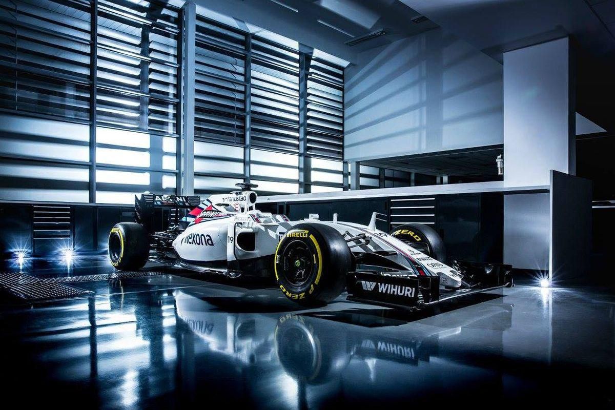 Williams FW38 predstavenie 1 feb16 williamsmartiniracing.com