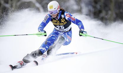 Obrovský slalom-EP: Vlhová obsadila šieste miesto