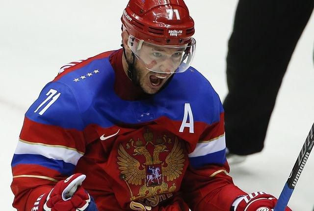 Kovalcuk Rusko foto hokej