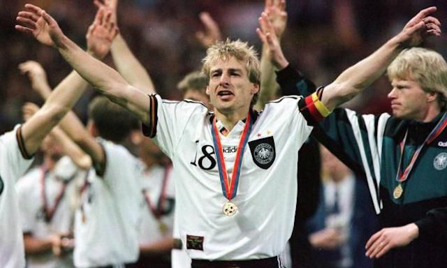 EURO 1996, Jurgen Klinsmann, Nemecko, kapitan